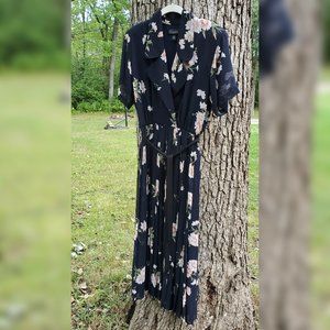 Vintage Gillian Pleated Dress